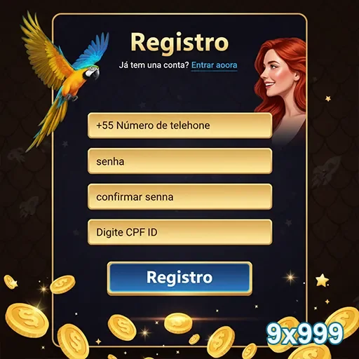 Ilustração de Experimente a Diversão das Slots na 9x999 com Segurança