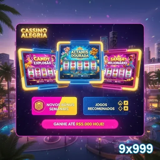 Ilustração de Slots Incríveis com Interface Intuitiva
