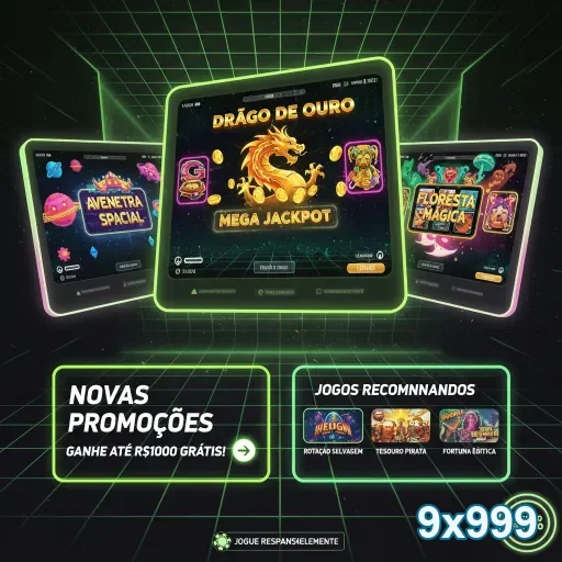 Ilustração de Acesse o melhor do cassino online com 9x999